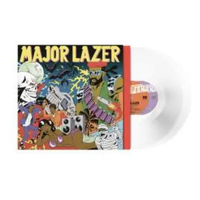 2LP Major Lazer: Guns Don't Killpeople ... Lazers Do (clear Vinyl) (limited Edition) (15th Anniv