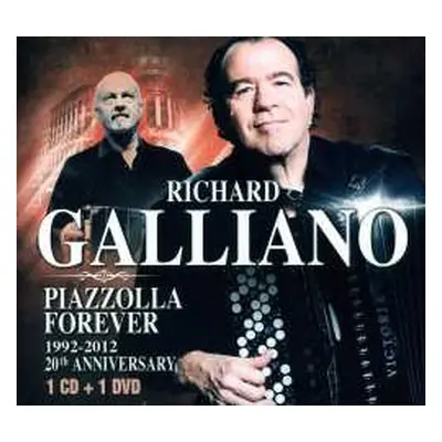 CD/DVD Richard Galliano Septet: Piazzolla Forever (cd + Dvd)