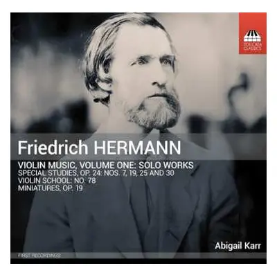 CD Friedrich Hermann: Violin Music, Volume One: Solo Works