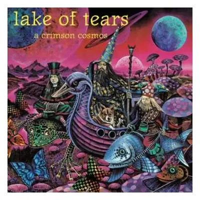 LP Lake Of Tears: A Crimson Cosmos (sunburst Effect Blue & Violet)