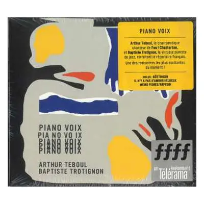 CD Baptiste Trotignon: Piano Voix