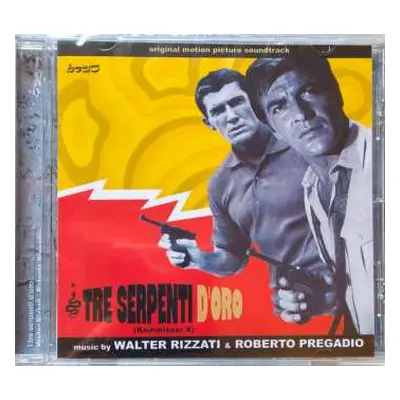 CD Roberto Pregadio: I Tre Serpenti D'Oro (Original Motion Picture Soundtrack) (Kommissar X) LTD