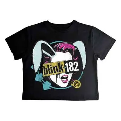 Blink-182 Ladies Crop Top: Blind Date (large) L