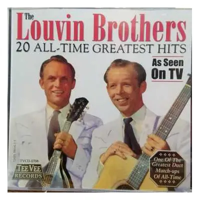 CD The Louvin Brothers: 20 All-Time Greatest Hits