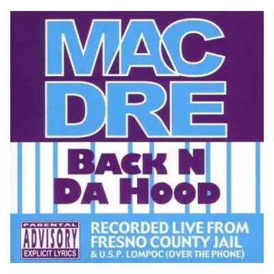 CD Mac Dre: Back N Da Hood