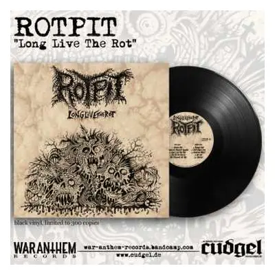 LP Rotpit: Long Live The Rot(black Vinyl)