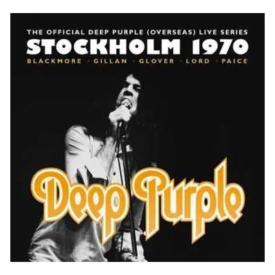 3LP Deep Purple: Live In Stockholm 1970