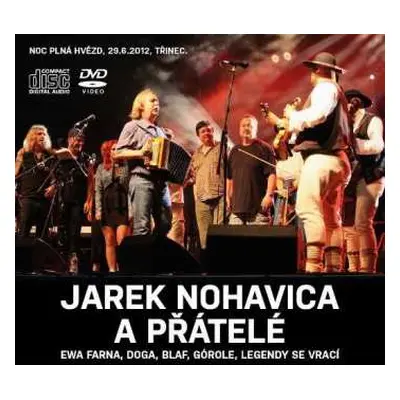 2CD/DVD Jaromír Nohavica: Jarek Nohavica A Přátelé