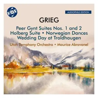 CD Edvard Grieg: Peer Gynt-suiten Nr.1 & 2