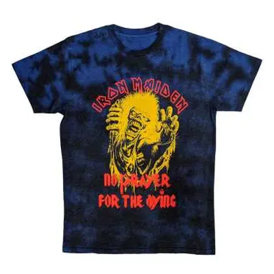 Iron Maiden Unisex T-shirt: No Prayer For The Dying (wash Collection) (large) L