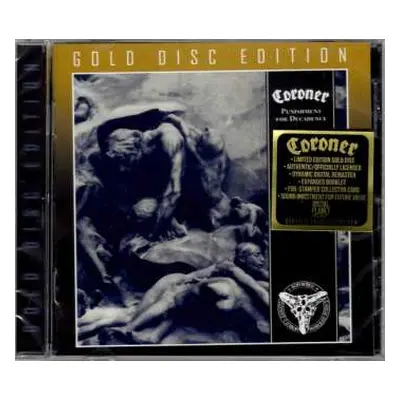 CD Coroner: Punishment For Decadence CLR | LTD