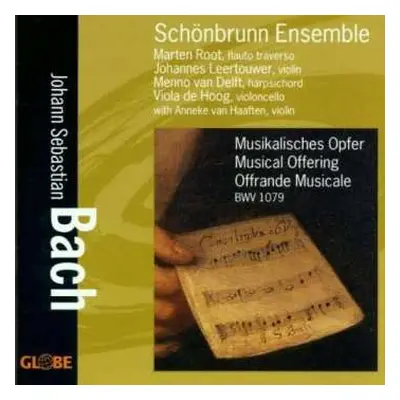 CD Johann Sebastian Bach: Musikalisches Opfer - Musical Offering - Offranda Musicale BWV 1079