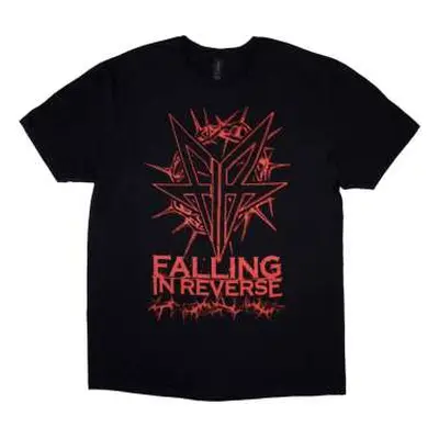 Falling In Reverse Unisex T-shirt: Thorns (large) L