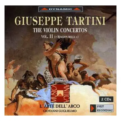 2CD Giuseppe Tartini: Violinkonzerte Vol.11