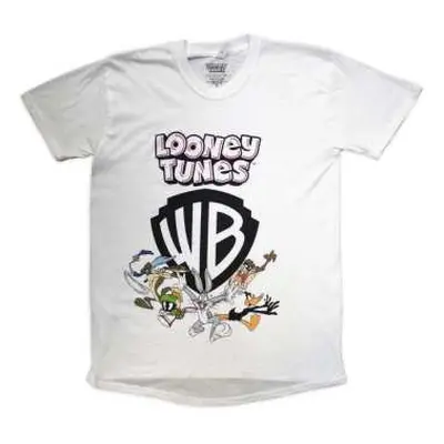 Looney Tunes Unisex T-shirt: Warner Bros Shield (large) L