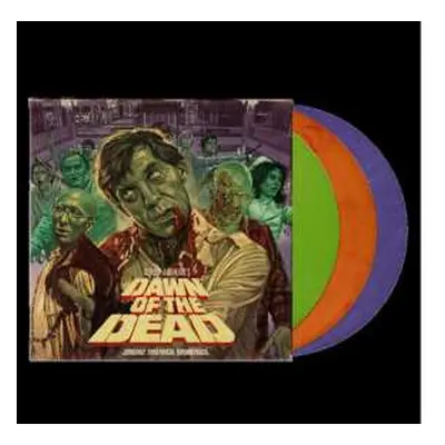 3LP Various: George A Romero's Dawn Of The Dead Original Theatrical Soundtrack CLR