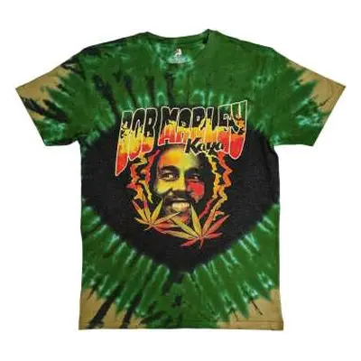 Bob Marley Unisex T-shirt: Kaya Smoke (wash Collection) (small) S