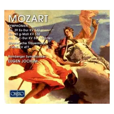 2CD Wolfgang Amadeus Mozart: Symphonien No. 39 Es-dur KV 543 / No. 40 G-Moll KV 550 / No. 41 C-D