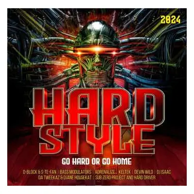 2CD Various: Hardstyle 2024: Go Hard Or Go Home