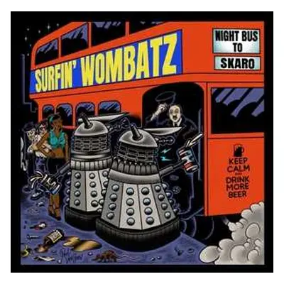 CD The Surfin' Wombatz: Night Bus To Skaro