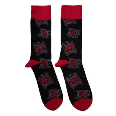 Slayer Unisex Ankle Socks: Eagle Crest Pattern