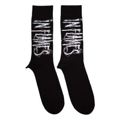 In Flames Unisex Ankle Socks: Logo