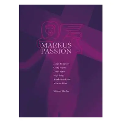 3CD Nikolaus Matthes: Markuspassion (gesamtneuvertonung Des Picander-textes)