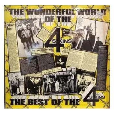 LP 4 Skins: The Wonderful World Of The 4 Skins (The Best Of The 4 Skins) LTD | CLR