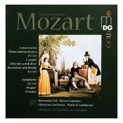 CD Wolfgang Amadeus Mozart: Concerto Kv 503, Aria Kv 505, Symphony Kv 504