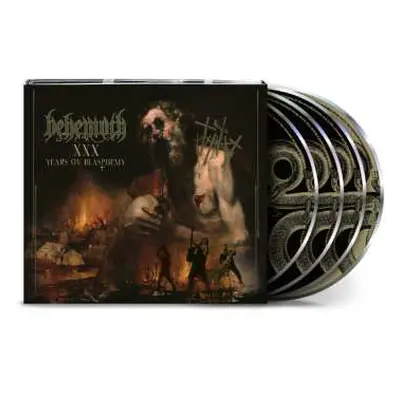 3CD/Blu-ray Behemoth: Xxx - Years Ov Blasphemy (limited 3cd + Blu-ray)