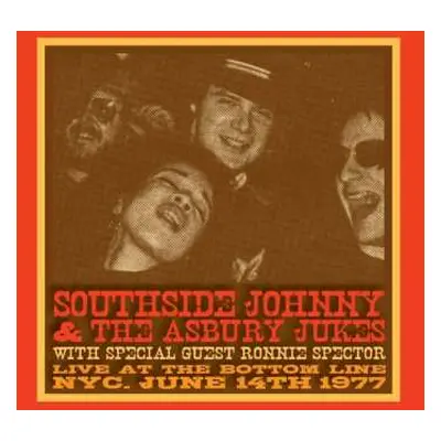 LP Southside Johnny & The Asbury Jukes: Live At The Bottom Line 1977 (clear Red Vinyl)