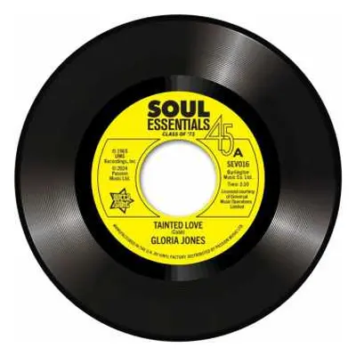 SP Gloria Jones: Tainted Love / There's A Ghost In My House