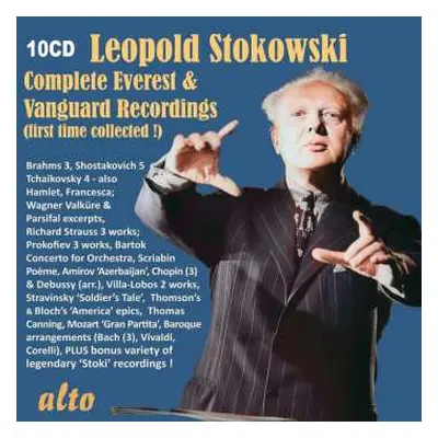 10CD Various: Leopold Stokowski - Complete Everest & Vanguard Recordings