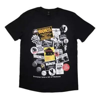 Madness Unisex T-shirt: Posters & Stickers (large) L