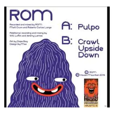 SP ROM: Pulpo / Crawl Upside Down