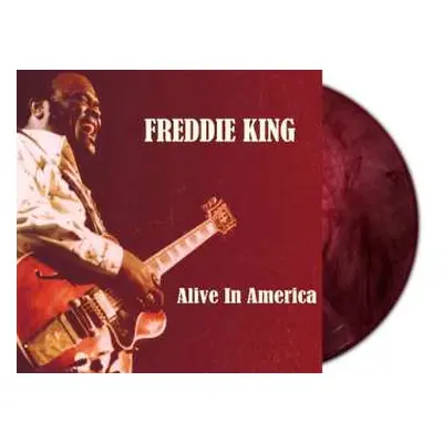 3LP Freddie King: Alive In America (180g) (limited Edition) (red Marble Vinyl)