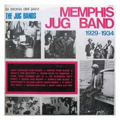 LP Memphis Jug Band: The Jug Bands-Memphis Jug Band