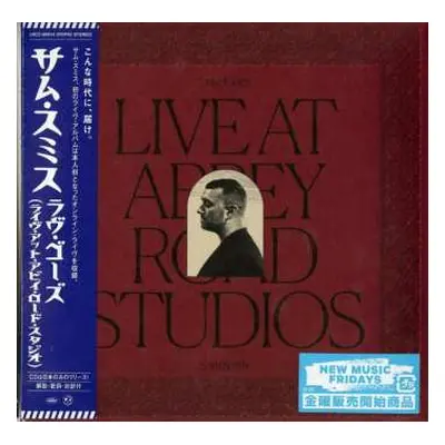 CD Sam Smith: Love Goes (Live At Abbey Road Studios) LTD