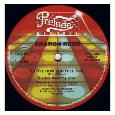 LP Sharon Redd: Love How You Feel / You Got My Love