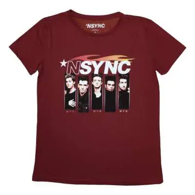 Nsync Ladies T-shirt: Flame Logo (small) S