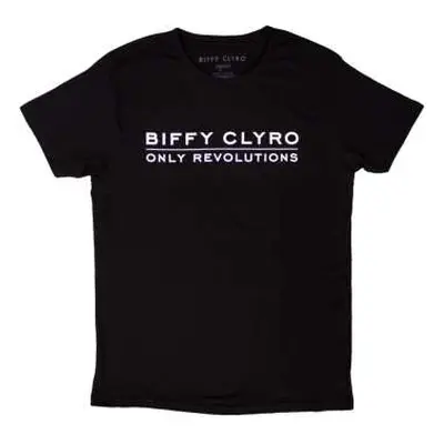 Biffy Clyro Unisex T-shirt: Only Revolutions (x-large) XL