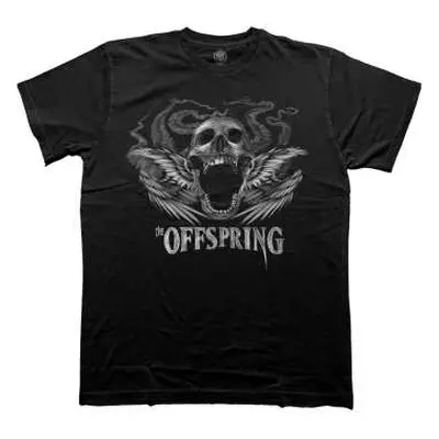 The Offspring Unisex T-shirt: Feathered Winged Skull (medium) M