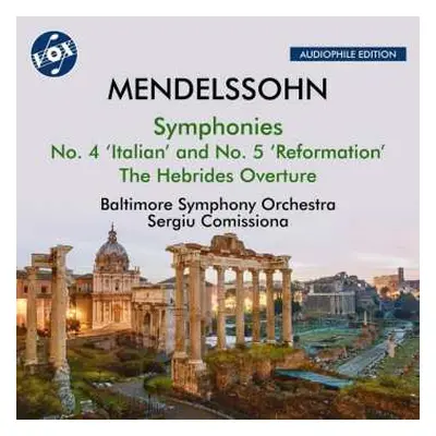 CD Felix Mendelssohn-Bartholdy: Symphonien Nr.4 & 5