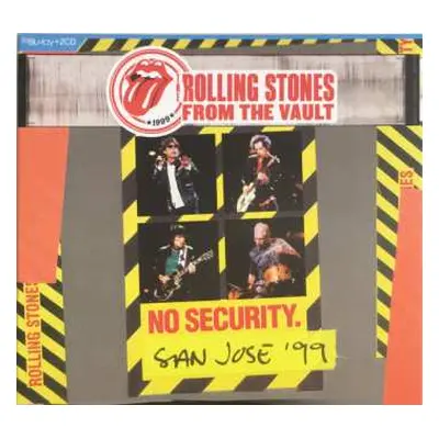 2CD/Blu-ray The Rolling Stones: No Security. San Jose '99 LTD