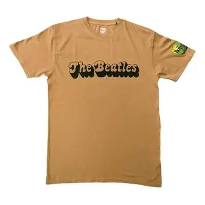 The Beatles Unisex T-shirt: '70s Logo (sleeve Print) (small) S