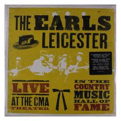 2LP The Earls Of Leicester: Live At The CMA Theater In The Country Music Hall Of Fame