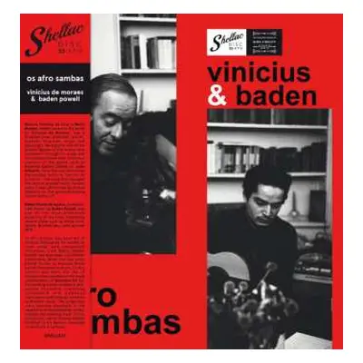 LP Vinicius de Moraes: Os Afro Sambas