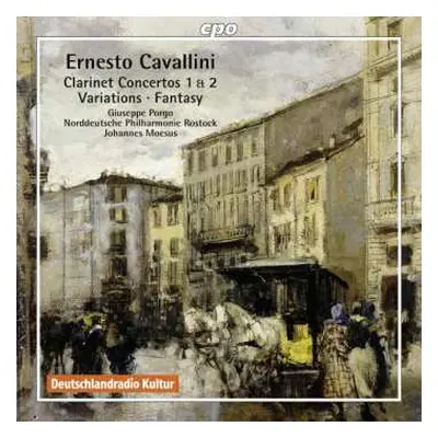 CD Johannes Moesus: Clarinet Concertos 1 & 2 · Variations · Fantasy