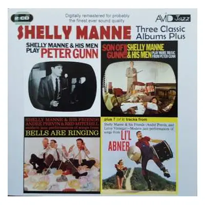 2CD Shelly Manne & His Men: Three Classic Albums Plus