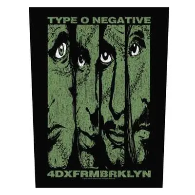 Type O Negative Back Patch: 4dxfrmbrklyn